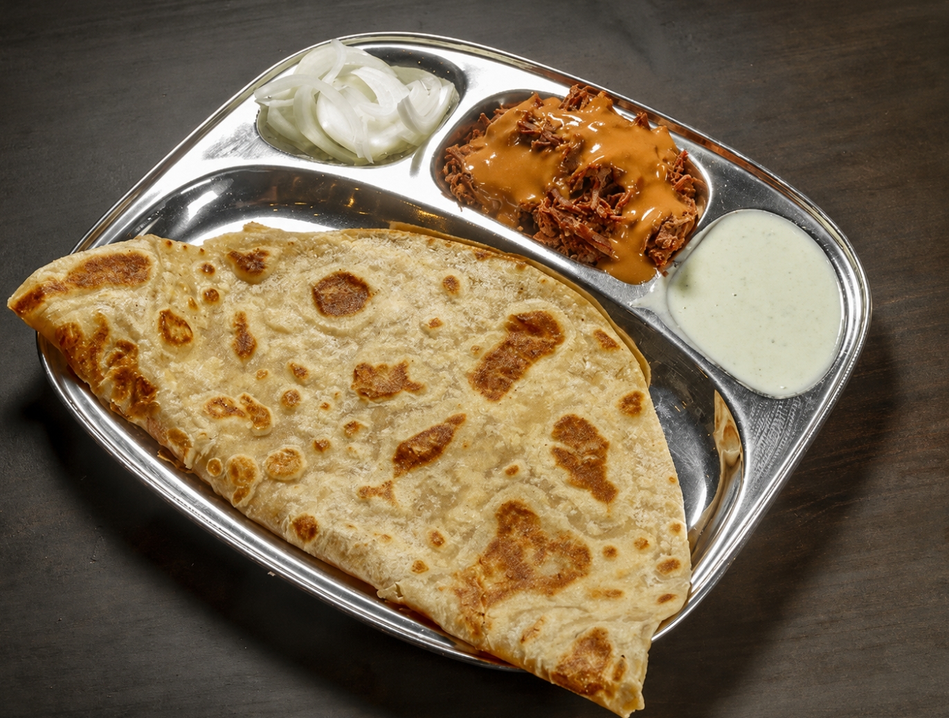 Butter Beef Paratha