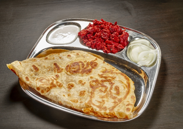 Chili Chicken Paratha